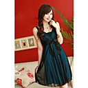 Gorgeous Ribbon Crinkled Chiffon Dress (XJQZ003)