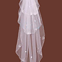 3 capas hasta la rodilla boda velos velos (hsfj087) (inicio de 5 unidades) envío gratuito