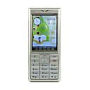 tt-v1 tri-band Dual SIM Card tv prata função celular (szr078)