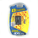 2000mAh Akku mit Schraubenzieher für Nintendo DS Lite zy059