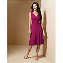 Empire Line V-neck Knee Length Prom / Evening Dresses HSX217 (Start From 3 Units) Free Shipping