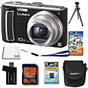 Panasonic Lumix DMC-tz5 (tz15) 10.7mp Digital Camera + 2GB SD Card + batería extra + 6 bonus