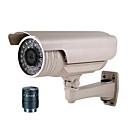 1/3-inch Sony CCD impermeable cable 40m ir ip red varifocal cámara con lente de iris manual (szq206)