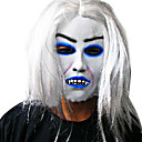 Scary Latex Long Hair Halloween Mask For Adult (SZWS001)