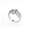 élégant design cubique zirconia ring - cubic zirconia ring 81018 - 03 (szy842)