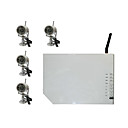 4 Nächte Vision Wireless-Kameras + 4-Kanal-Empfänger