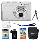 Samsung Digimax L201 10.3mp Digitalkamera mit 2,5-Zoll-LCD + 4GB SD + Akku + 6 Bonus (szw666)