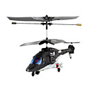 Livraison gratuite nouveau 3 ch rc mini air intérieur loup co-essieu de palme taille hélicoptère rtf