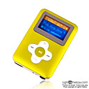 4gb mini mp3 players com o verde dos altifalantes (szm067)