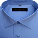 punto colletto della camicia di cotone senza maniche economico / camicia (mcs003)