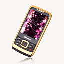 METOM M10 Dual Card Quad Band TV Function Cell Phone Black&Glod