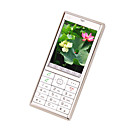TT-V1 scheda dual quad band tv funzione argento telefono cellulare (szr698)