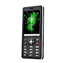 TT-V3 Dual Card Quad band TV Function Cell Phone Black  (SZRSZR685)