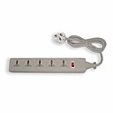 5-Outlet Universal Power Strip with Surge Protector