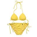fantastische gelb zweiteilig Bademoden Bikini Badeanzug (kfp019)
