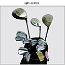brand nuovo club completo set 3 legni e 9 ferri, 1 putter, 1 sacca