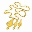 24K Gold Plate Stylish CZ Jewelry Set-Cubic Zirconia Jewelry Set 90111-02 (SZY1712)