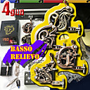 tatuaggio professionale kit kit completo con le pistole 4 tatuaggio