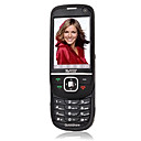 jincen jc608s dupla placa quad band tv a função touch screen celular slide preto (szrw059)