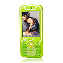 sx978 dual card tri-band touchscreen mobiele telefoon groen