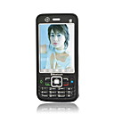 changjia a966 Dual-Karte Quad-Band Dual-Kamera-TV-Funktion Handy schwarz (szrw128)