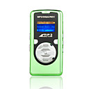 4gb case de metal elegante oled mp3 player alto-falante (txy002)