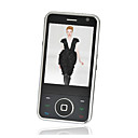 JC68 Dual Card Quad-Band TV Function Flat Touch Screen Black(SZRW348)