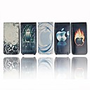 Ipod Leather Case with Cool Picture Printed For Ipod Nano Gen 4 - five pieces per package (SA16)