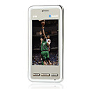 E88 scheda dual band tri piatto touch screen del telefono delle cellule bianche (szrw473)