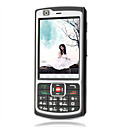 v9000 tv carta doppia scheda tri-band touch screen del telefono cellulare slide nero (szmc0006)