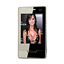 q7 tri-band dual-kaart flat touch screen mobiele telefoon zwart +2 GB TF kaart