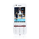 Baoxing A200 Dual-Karte Quad-Band Dual-Kamera-TV-Funktion ultra dünnen Metall-Abdeckung Immobilie Touchscreen Handy Weiß (2GB Karte tf) (szmc0050)