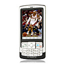 2T6658 Dual Card Dual Standby Quad Band Bluetooth FM Flat Screen Cell Phone Black (2GB TF Card)(SZRHA085)