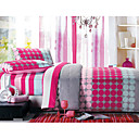 4-pc hereditaria algodón belleza tamaño duvet cover set - envío (9s101023s)