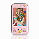 668 dual-kaart bluetooth touch screen mobiele telefoon roze
