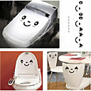 volto sorridente mobili sticker / sticker muro (ceg052)