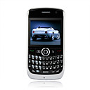 F020i Quad Band Dual Card TV Function Dual Camera JAVA QWERTY Keypad Cell Phone Black (2GB TF Card)
