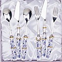 6-PC de luxe gérer la vaisselle en céramique de cuisine (0612-TG-03)