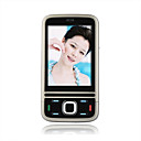 n98tv carte quadribande double double veille caméra de télévision fonction téléphone coulissant cellule noire (2 Go Carte TF) (sz05440081)