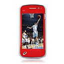 N97 style Dual Card Dual Standby Quad Band Cell Phone Red (2GB TF Card)(SZ05450188)