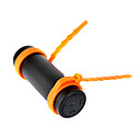 4gb waterdicht zuilvormige mp3-speler zwart (szm678)