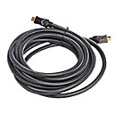 Cable HDMI macho a 26AWG macho con núcleo de ferrita para ps3 dvd hdtv (smqc151)