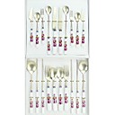 16-pc Luxury Ceramic Handle Kitchen Tableware set (0612-TA-26)