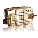 riche HD-Q3 5.0MP CMOS 12.0mp caméscope numérique enrichi avec écran tactile 3.0inch LCD numérique 3x zoom (smq5649)