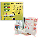 Pig Waiter Wall Sticker (0565-gz193)