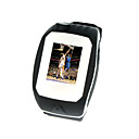 W200 Tri Band Bluetooth Touch Screen Watch Cell Phone Black (2GB TF Card)