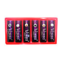 6 Colors VERRI Lipstick Set With Vitamin C - Fashion Purple Packaging