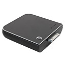 2000mAh rechargeable batterie d'alimentation d'urgence pour 2g/3g/ipod iphone / usb / cell phones (noir)