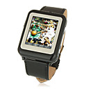 más barato ak09 de triple banda ultra fino deportes muñeca teléfono celular reloj negro (tarjeta de 2GB TF) (sz05430032)
