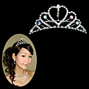 magnífico claro cristales tiara de novia de la boda (hg0812)